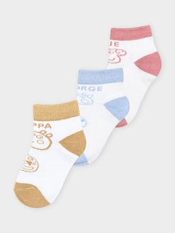 Mi Arcus - Multi-Color Printed Unisex Socks (Pack of 3