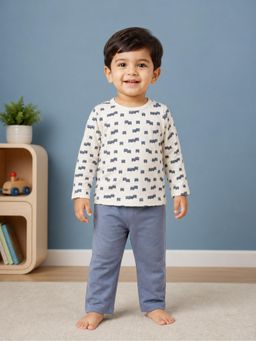Mi Arcus - Multi-Color Printed Unisex T shirt with Pant