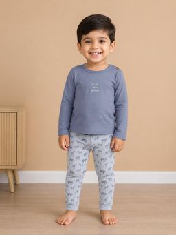 Mi Arcus - Multi-Color Printed Unisex T shirt with Pant