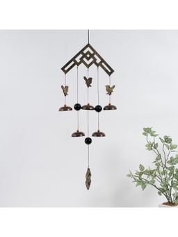 HomeTown - Jewel Metal Mega Birdy Windchime in Multi Colour
