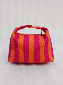 House of Gulab - Red Striped Hobo Pouch