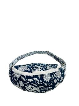 House of Gulab - Blue Handcrafted Crossbody Waist Pouch