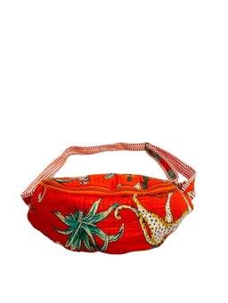 House of Gulab - Orange Handcrafted Crossbody Waist Pouch