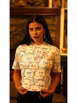 Tandul - Womens Multi-Color Casual Printed T-Shirt