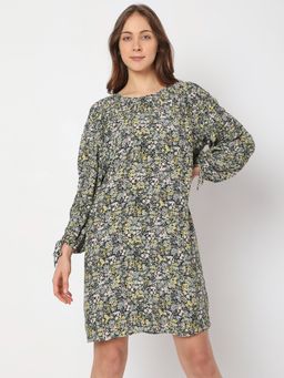 VERO MODA - Women Floral Print Casual Wear Multi Color Dress