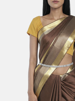 Peora - Kundan Waist Belt Kamar Bandh Belly Chain for Women