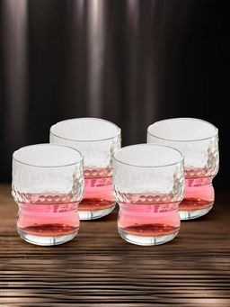 The Better Home - Zest Glasses Transparent 300ml (Pack of 4)