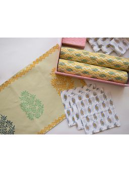 ADYA - Summer Yellow Table Mat Set