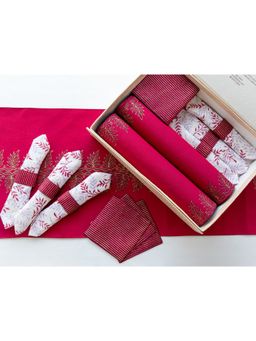 ADYA - Wintery Magic Table Mat Set