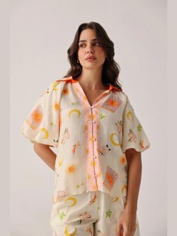 NOIB - Florence Shirt - Azure