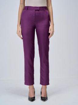 SALT Attire - Lumi Mid Rise Slim Fit Trousers