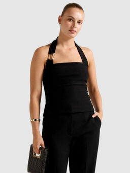 Forever New - Women Black Solid Top