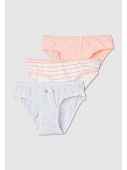max - Girls Printed Panties - Multi-Color (Pack of 3)