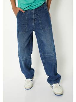 max - Boys Washed Jeans - Blue