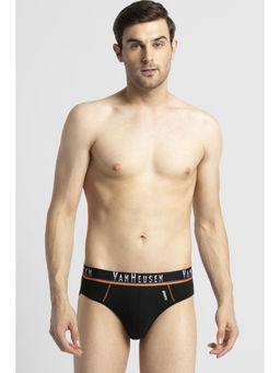 Van Heusen Innerwear - Men Active Swift Dry & Mesh Panel Briefs - Black