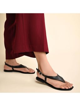 SKO - Lecce Black Sandals