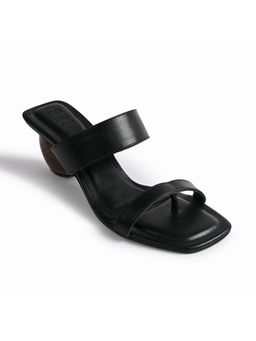 SKO - Pebble Black Heels