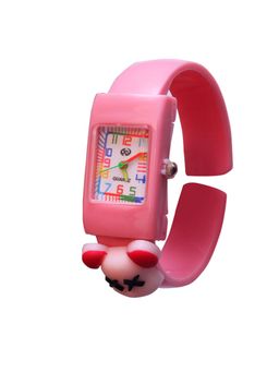 Spiky - Pink Analogue Casual Watch Bend_Pink_Mickey