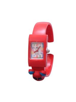 Spiky - Red Analogue Casual Watch Bend_Red_Rabbit