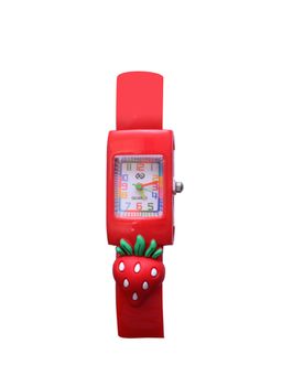 Spiky - Red Analogue Casual Watch Bend_Red_Strawberry