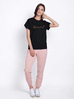 Bewakoof - Minimal Believe Boyfriend T-Shirt