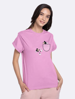Bewakoof - Teasing Mickey Boyfriend T-Shirts (DL)