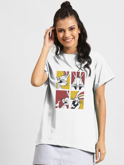 Bewakoof - Bunny Window Boyfriend T-Shirts (LTL)