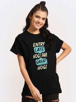 Bewakoof - Late par great Boyfriend T-Shirts