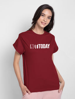 Bewakoof - Not Today Monday Boyfriend T-Shirts