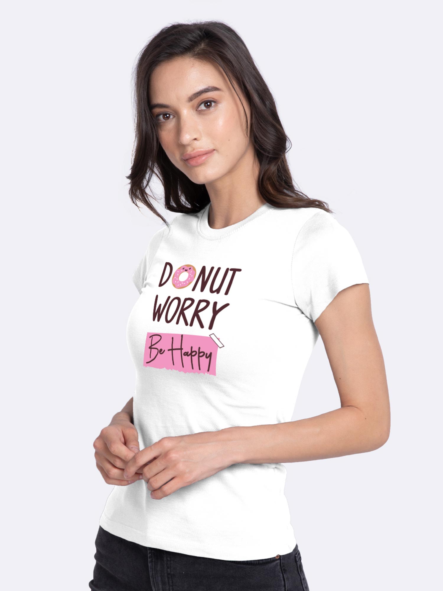 Buy Bewakoof Donut Worry Half Sleeve T 