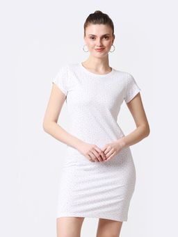 Bewakoof - Sprinkles Plain Dresses Aop