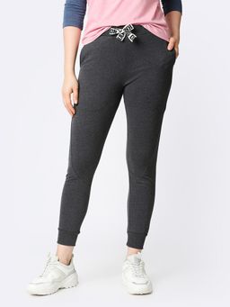 Bewakoof - Joggers With Printed Tape