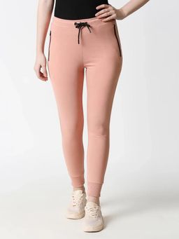 Bewakoof - Women's Pink Slim Fit Joggers