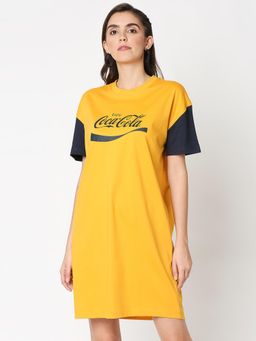 Bewakoof - Enjoy Coca-Cola Raglan Dress