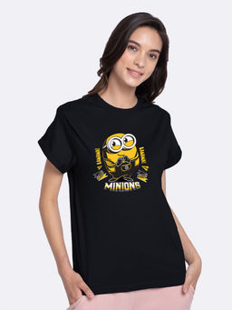 Bewakoof - Minion Bello Boyfriend T-Shirts