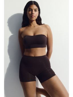 H&M - Women Brown Seamless Padded Bandeau Bra