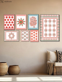 Nestroots - Rhythm Of Life Wall Painting (Pack of 7)