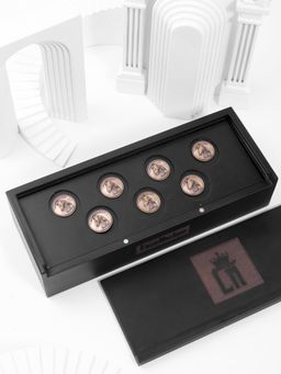 Cosa Nostraa - The Horse Coin Buttons (Set Of 7)