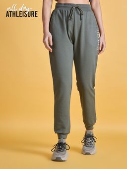 Nykd by Nykaa - Iconic All Day Jogger -NYAT273-Beetle Green