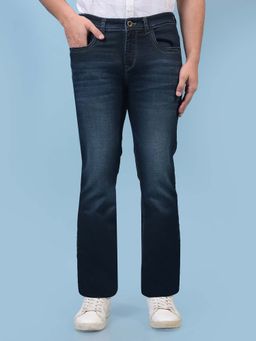 CRIMSOUNE CLUB - Men's Blue Straight Jeans