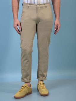 CRIMSOUNE CLUB - Men's Khaki Trousers