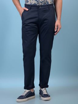 CRIMSOUNE CLUB - Men's Navy Blue Trousers