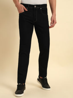 Cantabil - Men Dark Blue Slim Fit Casual Jeans