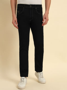 Cantabil - Men Dark Blue Slim Fit Casual Jeans