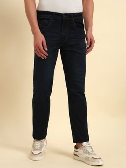 Cantabil - Men Dark Blue Slim Fit Casual Jeans