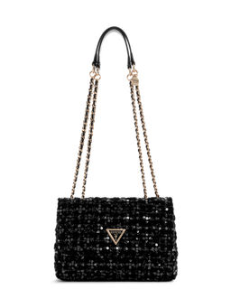 Guess - Black Gold Embellished Giully Sling Bag