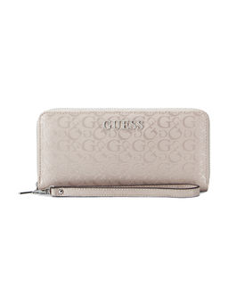 Guess - Rose Pink Dust Printed Abbas Zip Around Wallet