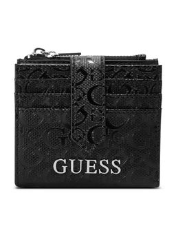 Guess - Black Printed Abbas Card Case