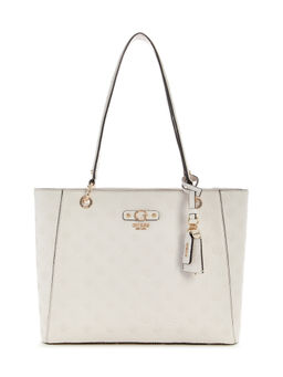 Guess - Off White Self Design Gerty Noel Tote Bag