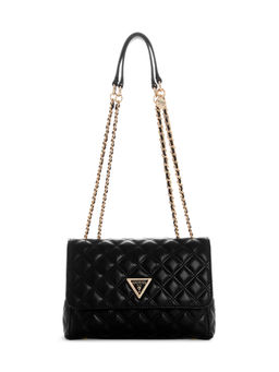 Guess - Black Textured Giully Sling Bag